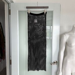 NWT, Mango Beaded Skirt